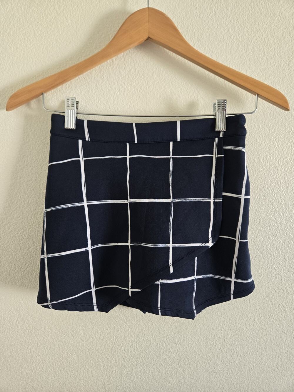 Vtg Y2k Abercrombie & Fitch Skort Blue XS Preppy Academia Tenniscore Coastal